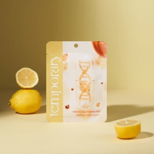 vitamin C glutation niqob uchun yuz, 10 dona