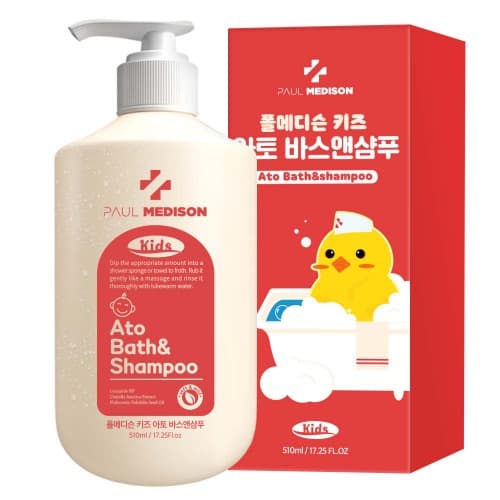 bolalar uchun Ato (uchun atopik teri) gel uchun cho'milish va shampun 2 1 hidi bolalar pudra, 510ml