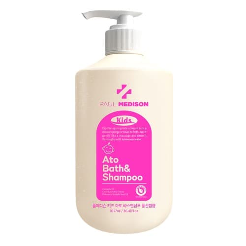 bolalar uchun Ato (uchun atopik teri) gel uchun cho'milish va shampun 2 1 hidi saqich, 1077ml