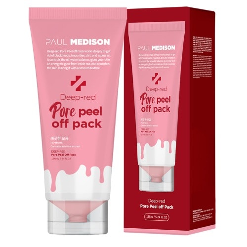 Dip Red teshikchalar plyonka-niqob sebum (moy) qora nuqtalar niqob uchun teshikchalar, 1 dona, 155ml