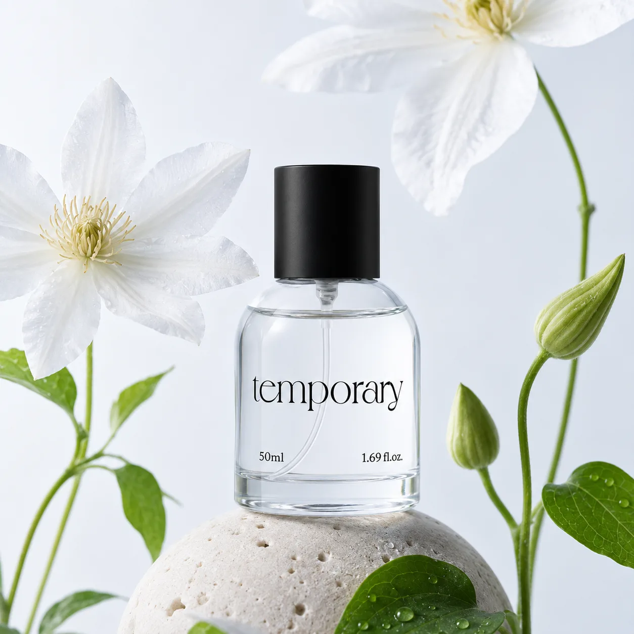 Temporary Blanche parfyum suvi — toza gulli atir, 50 ml