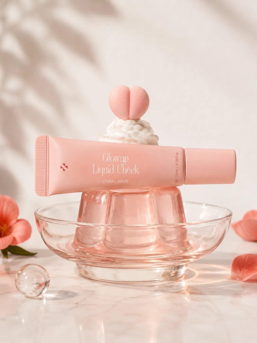 Glowing Liquid Blush Light Coral, 10ml