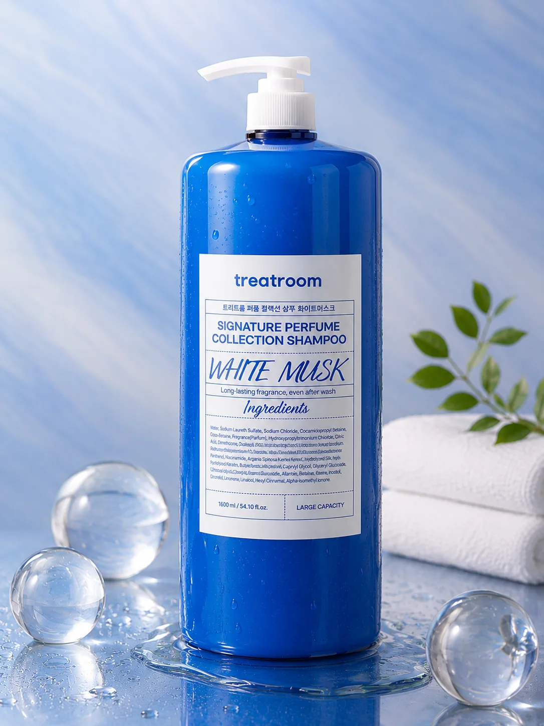Signature Perfume Collection Shampoo White Musk, 1600ml