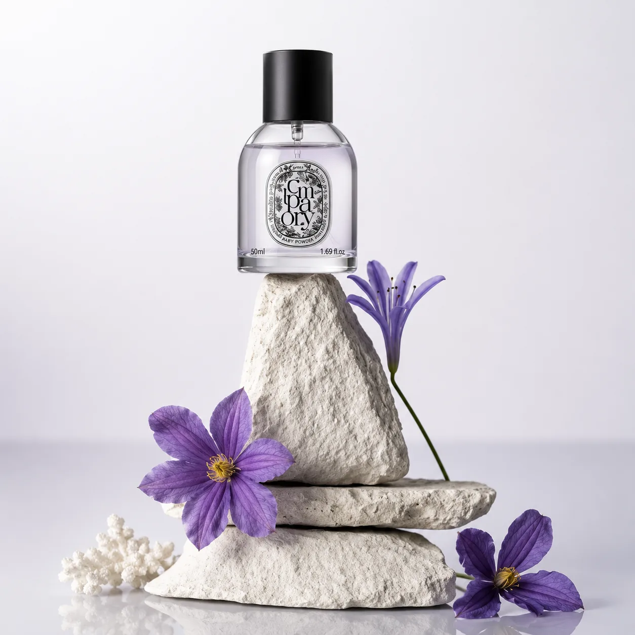 Temporary Purple Orchid parfyum suvi — gulli-muskusli atir, 50 ml