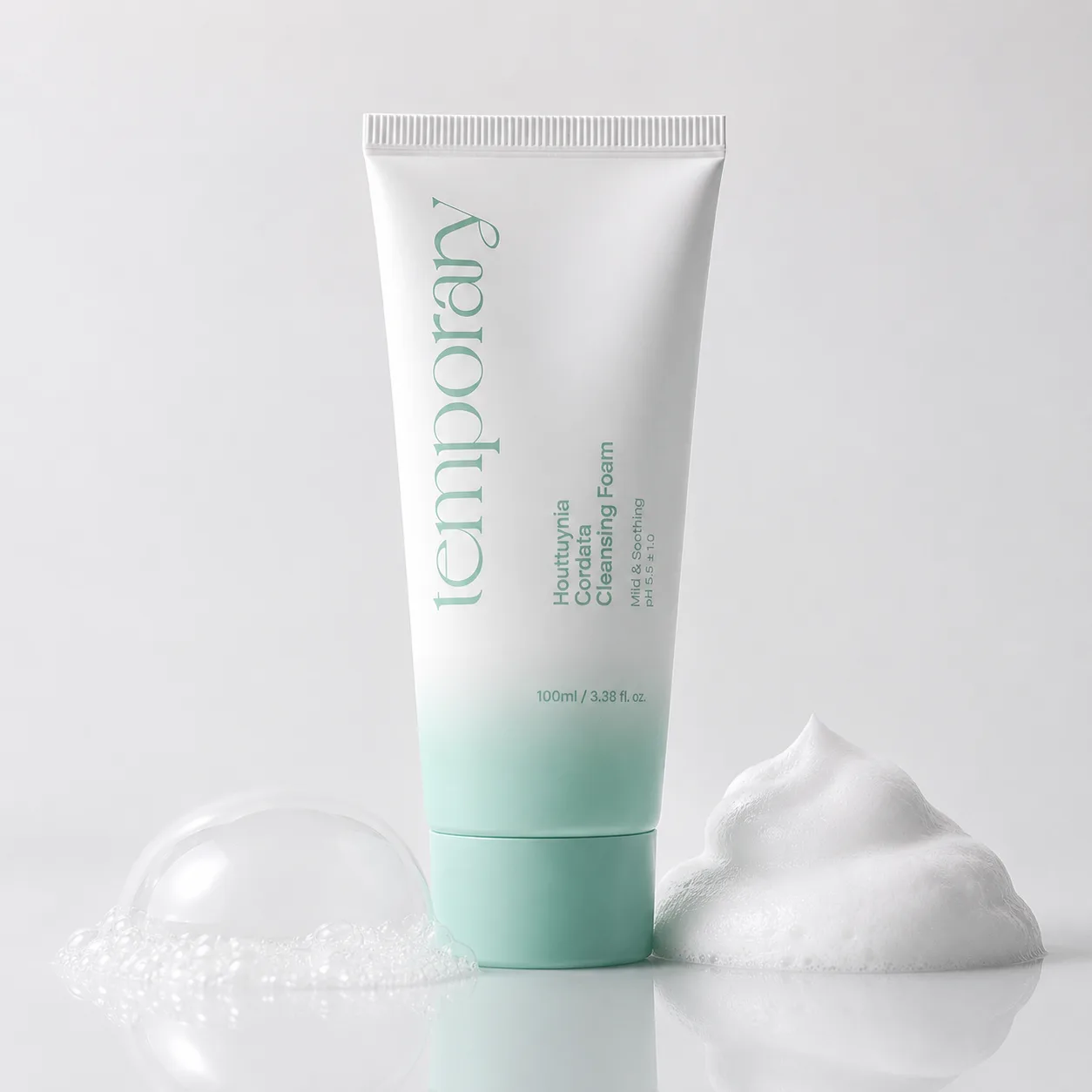 Heartleaf Soothing Cleansing Foam, 100ml