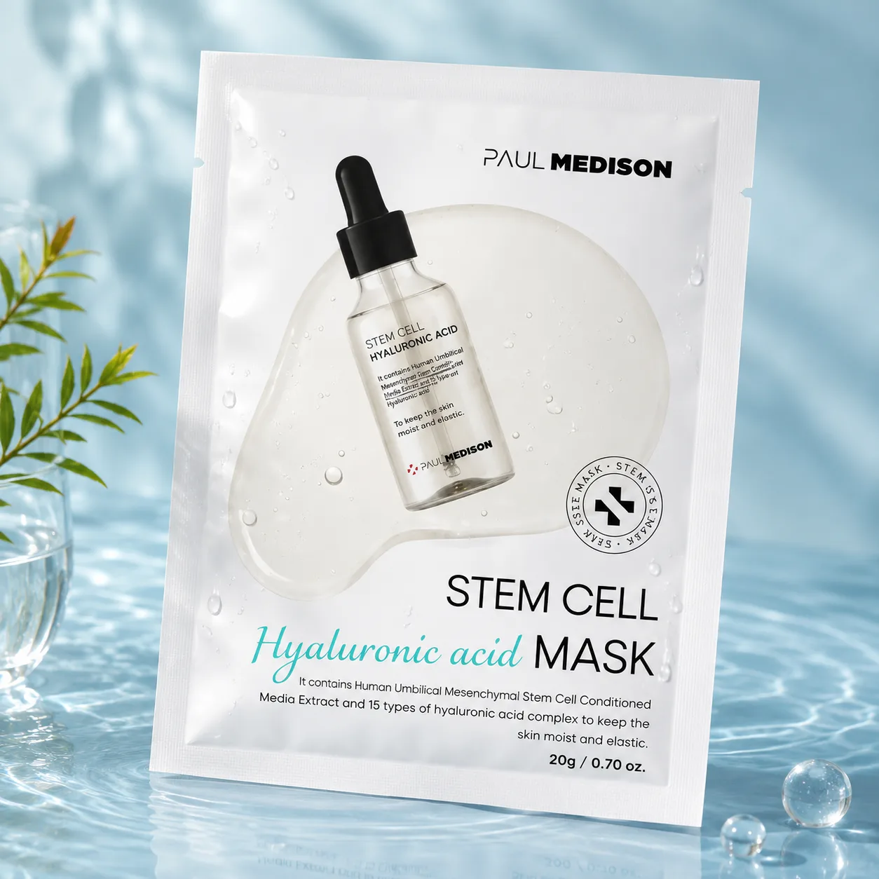 Stem Cell Hyaluronic Acid Face Mask
