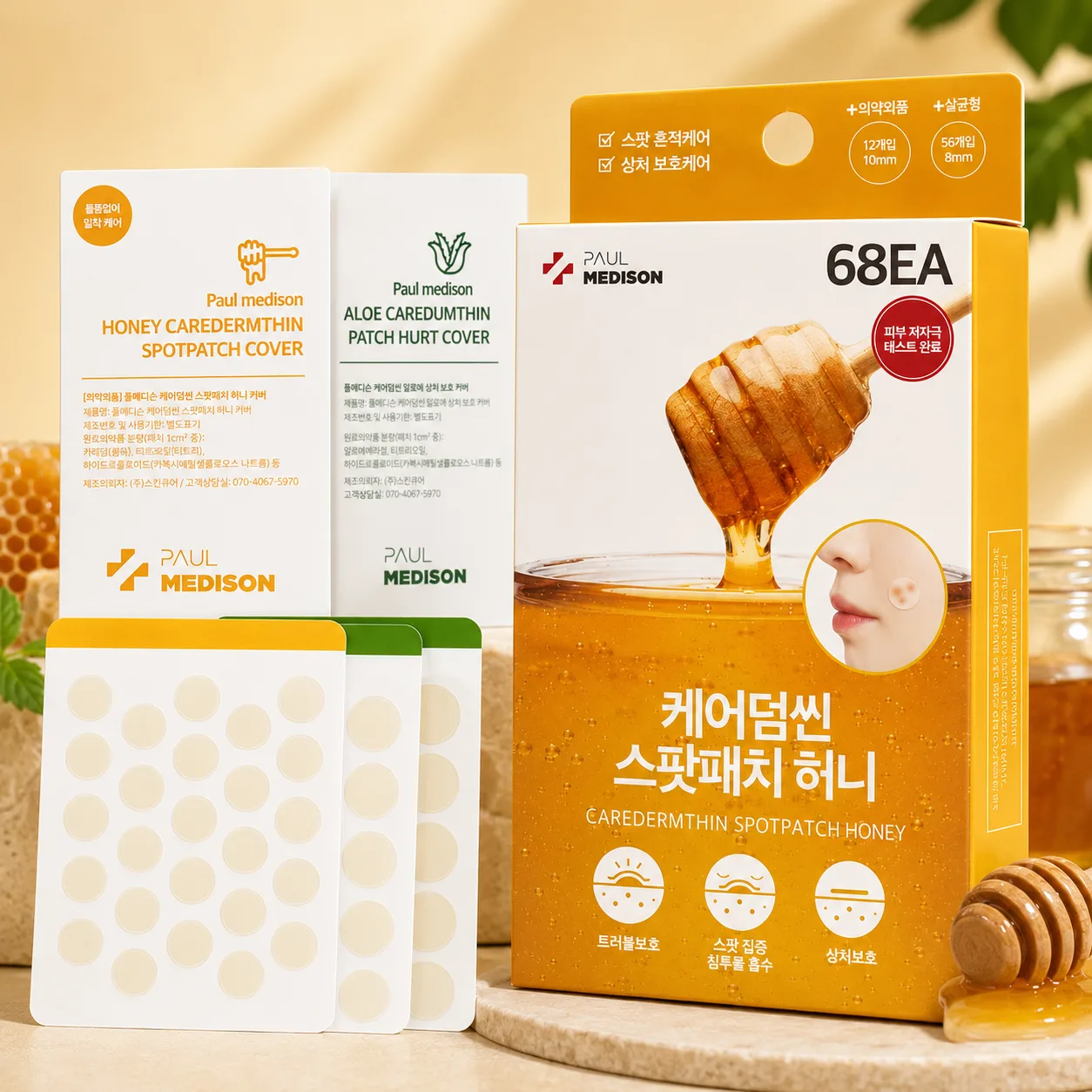 Honey Care Derm Thin Spot Patch Set