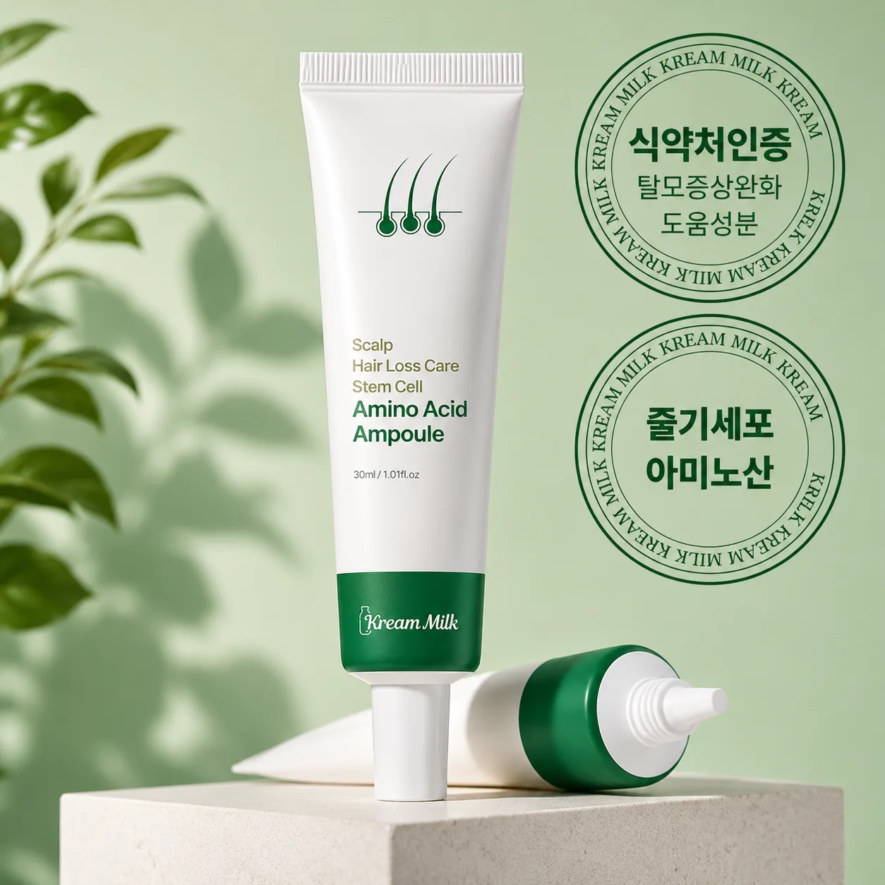 Scalp Anti-Hair Loss Stem Cell Amino Acid Ampoule, 30ml